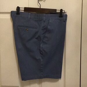 *EUC* Club Room stretch cotton slate blue shorts. Size 36